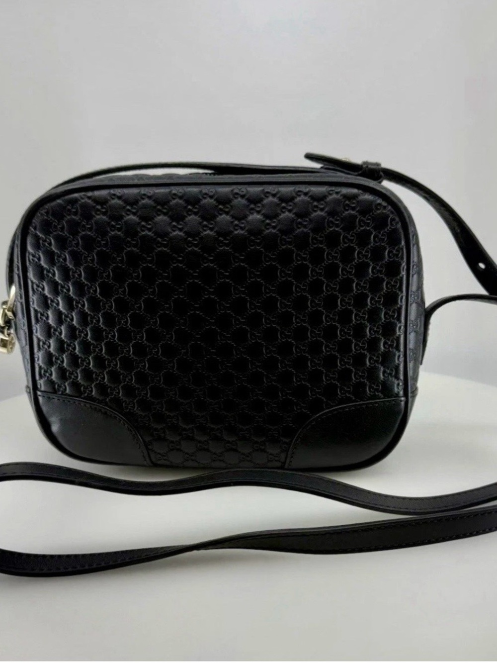 Gucci Microguccissima Black Leather
Camera Bag- Dust Bag Included
